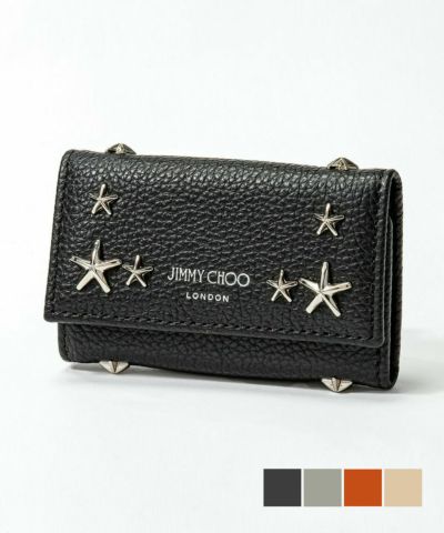 ★ユニセックス★定番ブラック★Jimmy Choo★Neptune キーケース JIMMY CHOO ジミーチュウ キーケース Jimmy Choo ネプチューン