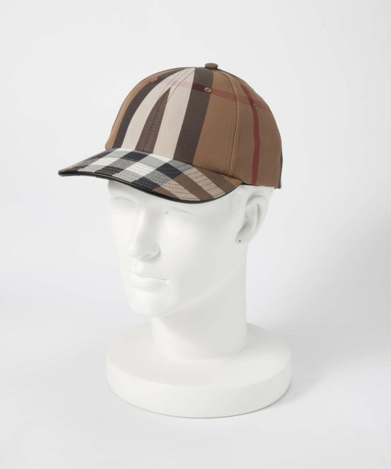 帽子 GIANT CHECK CANVAS BASEBALL CAP Burberry BURBERRYGIANT CHECK CANVAS BASEBALL CAP キャップ | U-STREAM